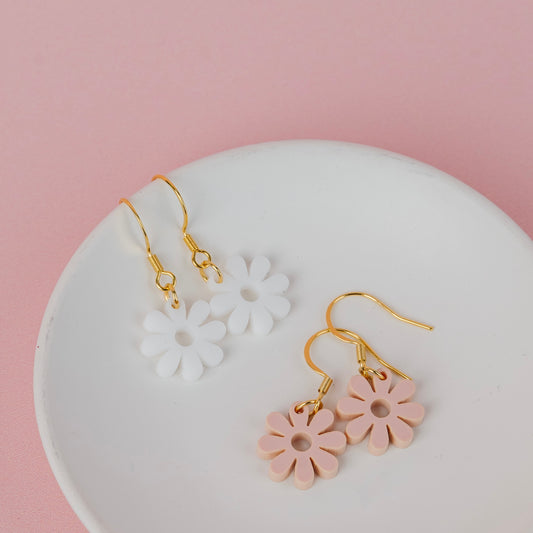 THE PRETTY DAISY MINI in White or Blush Pink