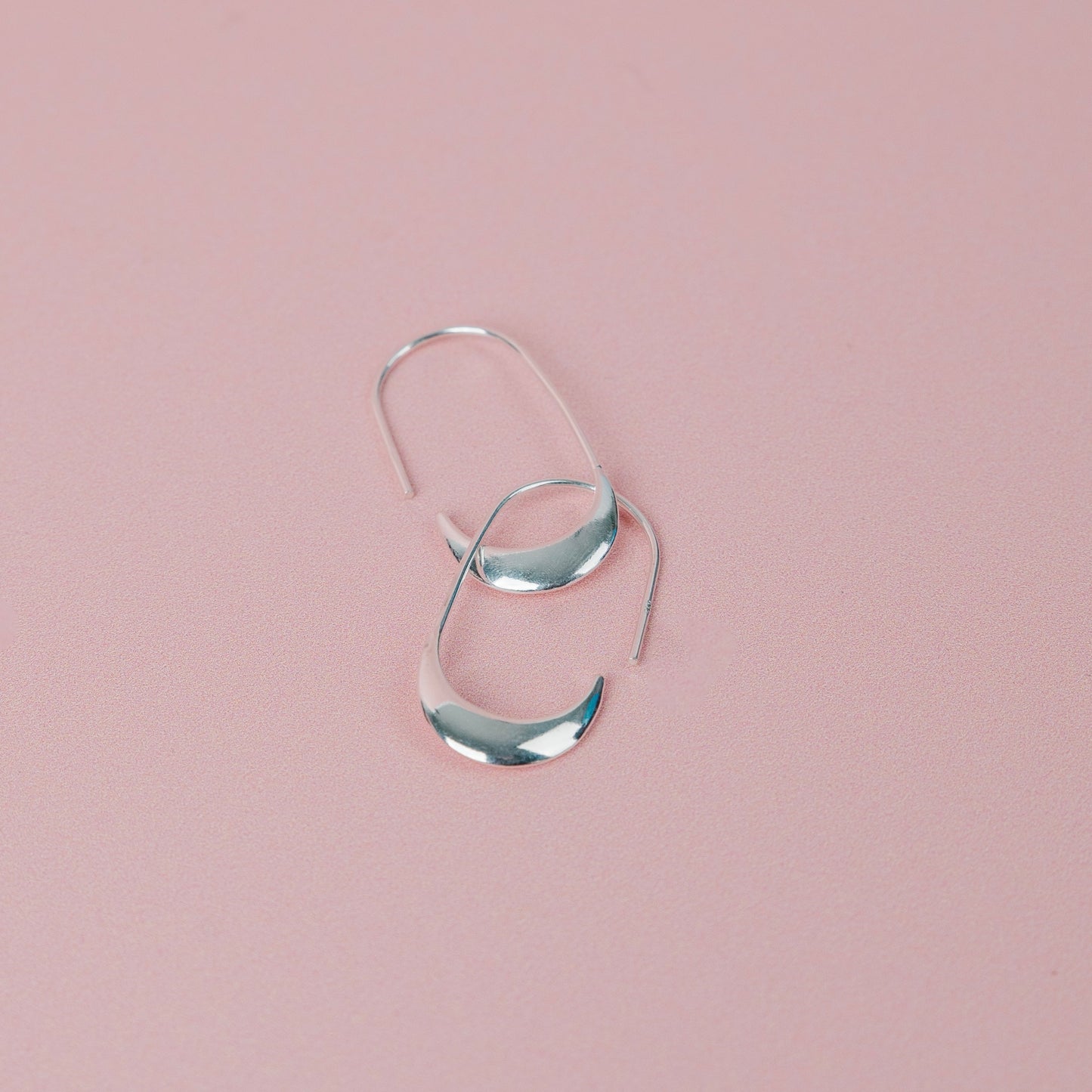 The Paper Clip | Sterling Silver Earrings