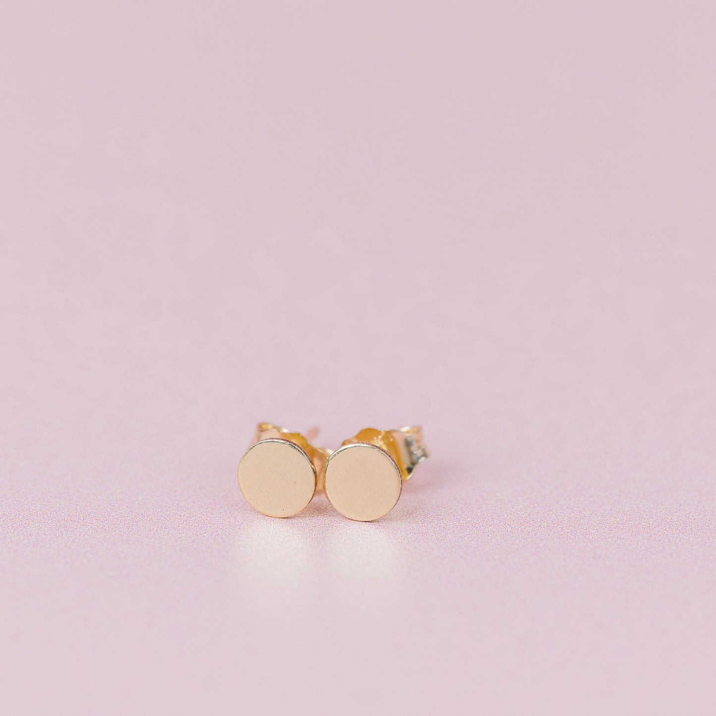 Everyday Discs | 14k Gold Filled Stud Earrings