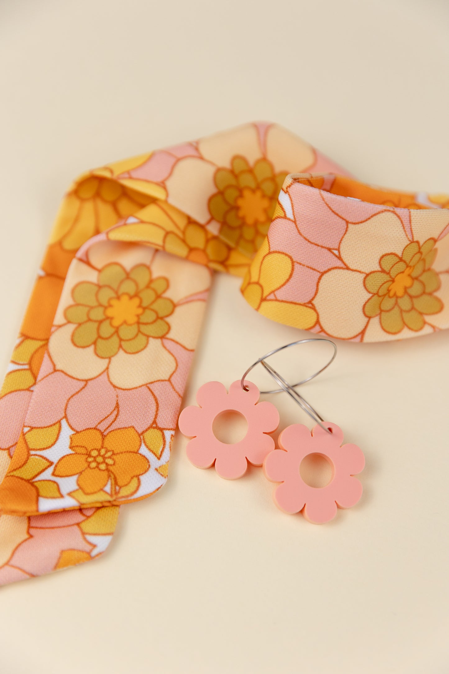 THE HAIR SCARF in Grandma’s Floral/ Statement Hair Accessory