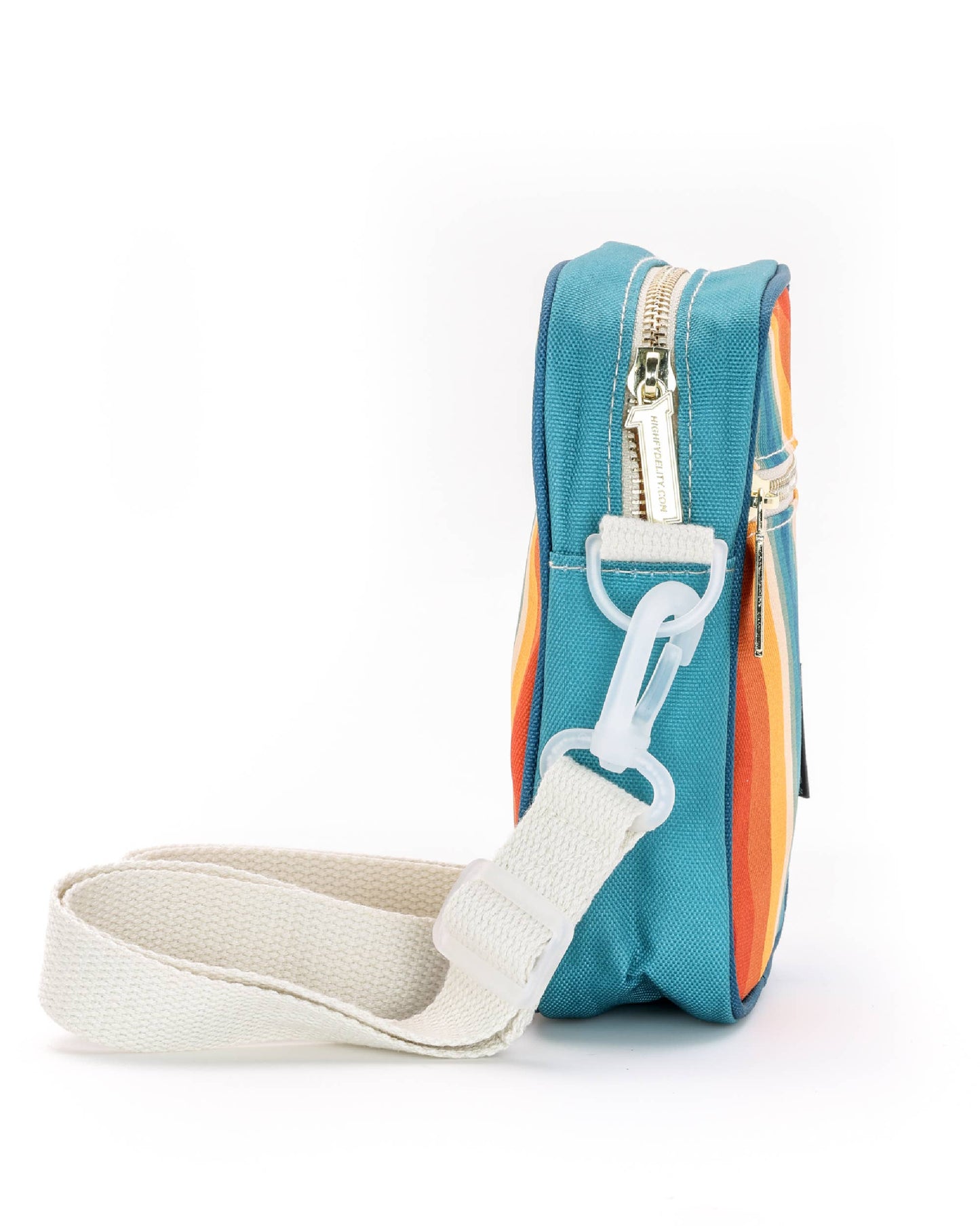 Retro Rainbow Mini Brick Bag Recycled RPET