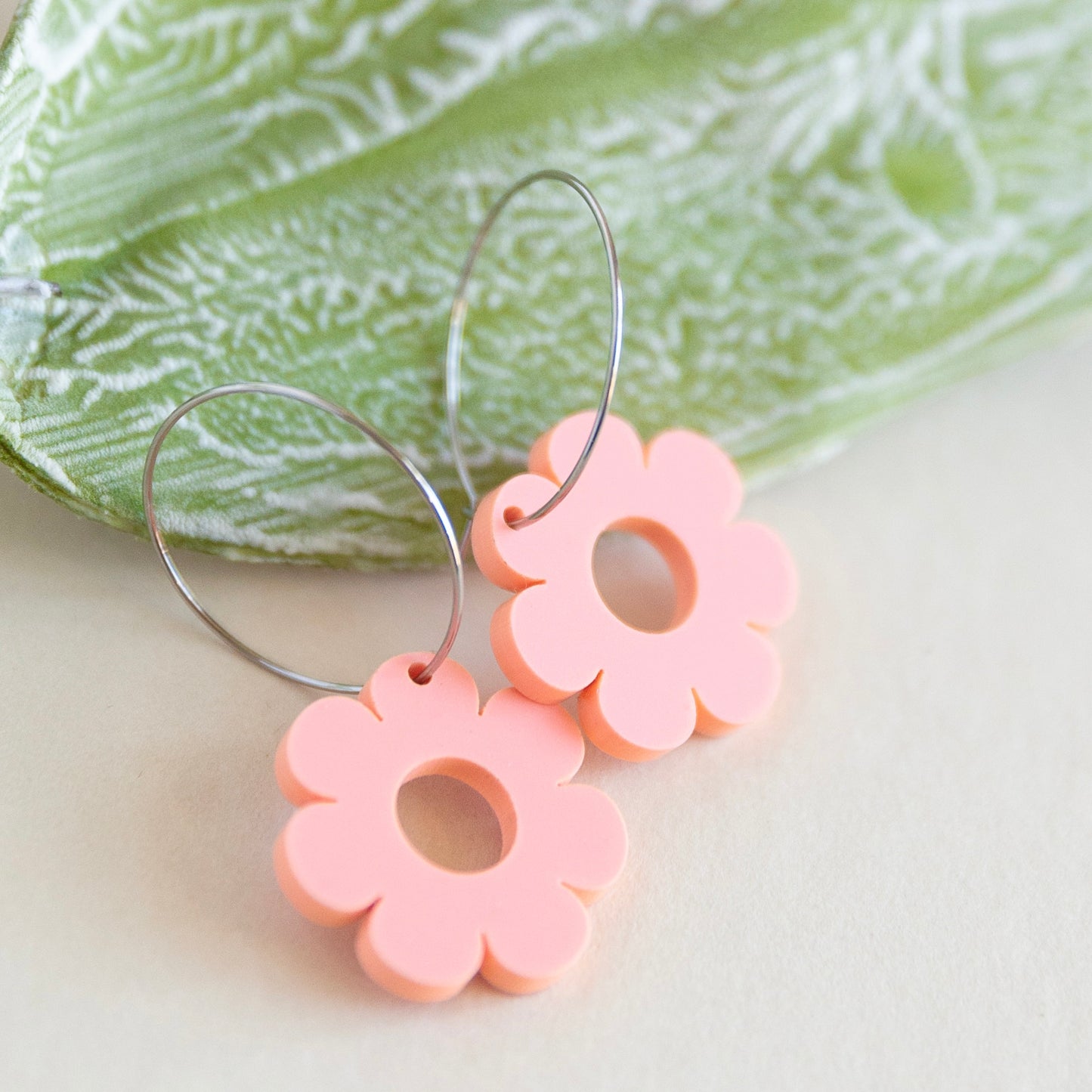 THE BEST EARRINGS/HEADBAND GIFT SET in Grandma’s Floral + Daisy Hoops/ Statement Accessories