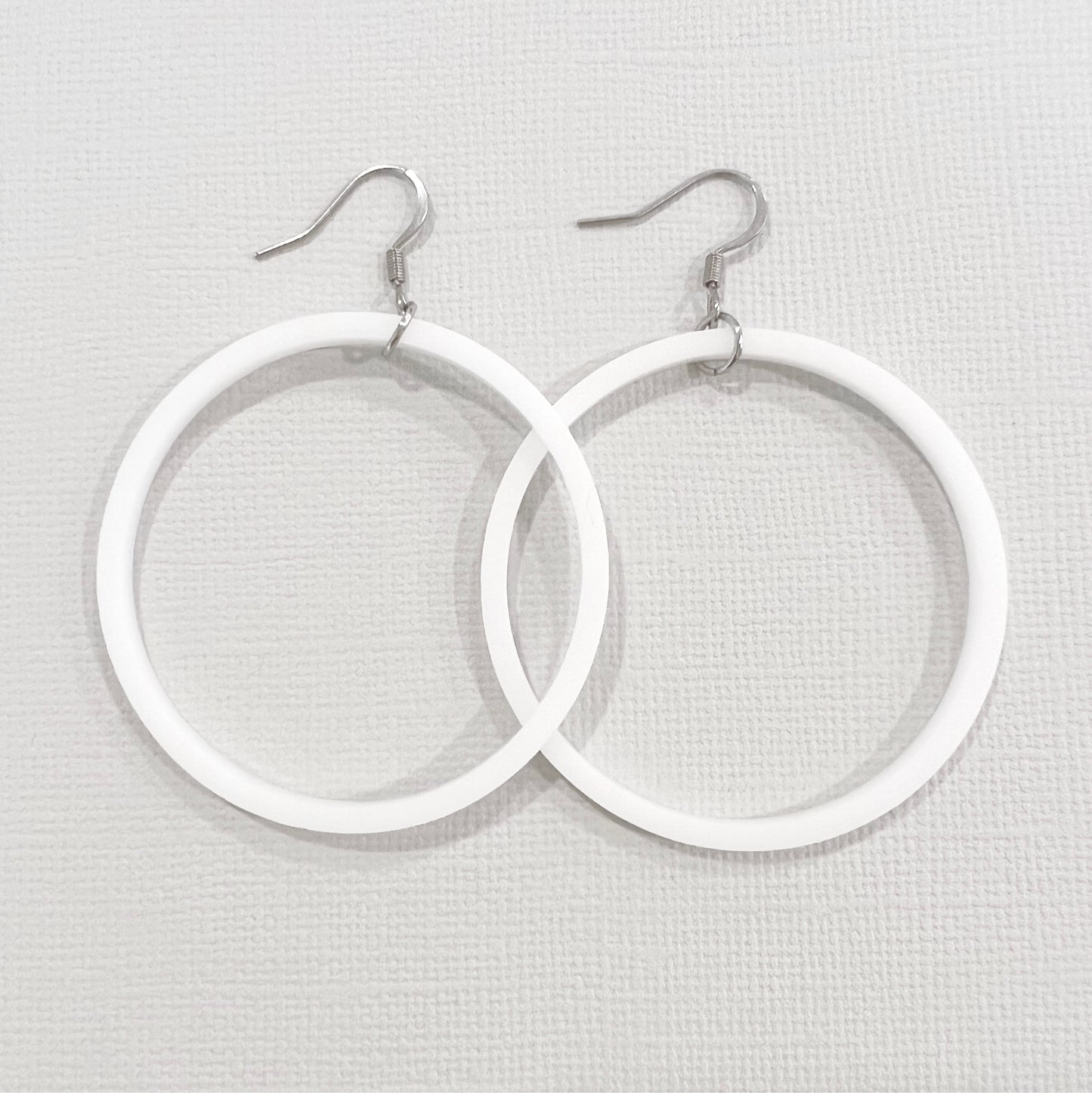 THE STAPLE HOOPS in White