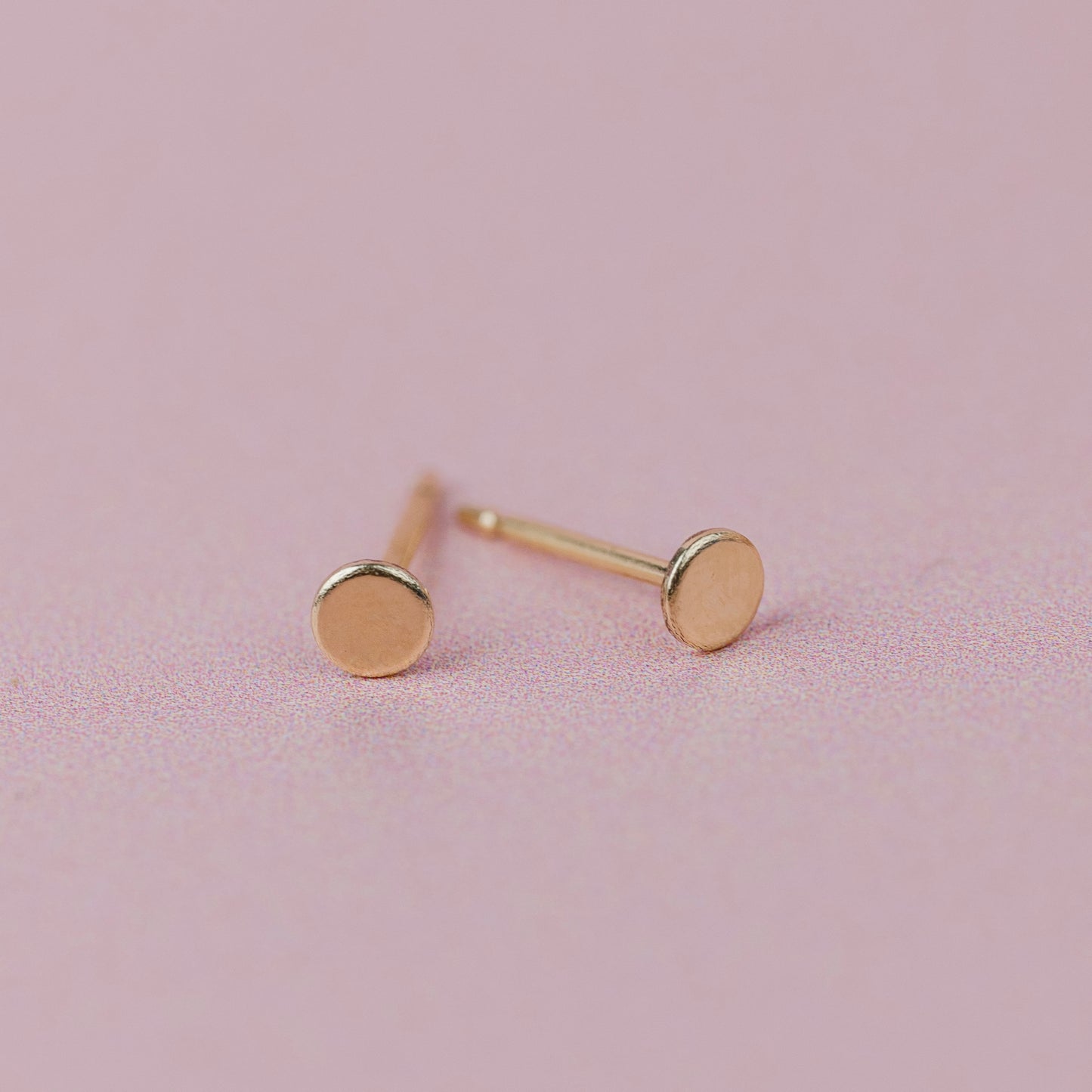 Everyday Discs | 14k Gold Filled Stud Earrings