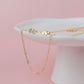 Dainty Paperclip Necklace | 14k Gold Filled