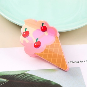 Sweet Scoop Ice Cream Cone Hair Claw Clip