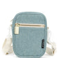 Denim Mini Brick Bag
