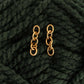 Waterproof PVD Surgical Steel Loop Dangle Earrings
