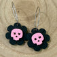 Benrik Orginals Flower Skull Hoops