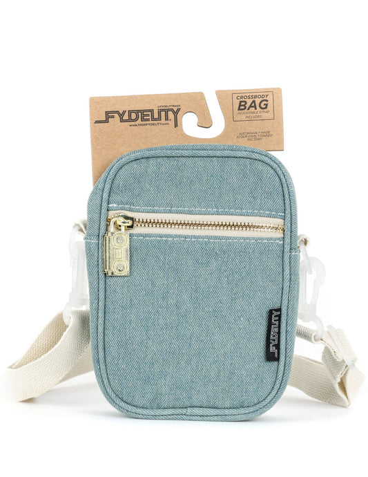 Denim Mini Brick Bag