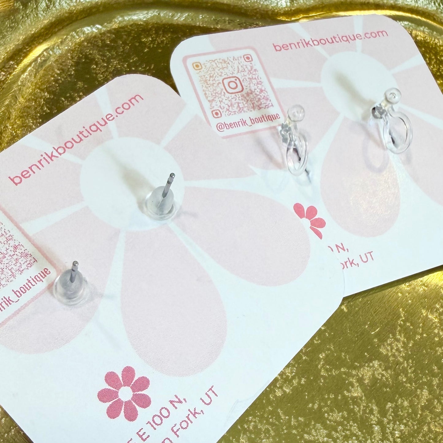 Benrik Originals Skull Studs