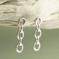 Waterproof PVD Surgical Steel Loop Dangle Earrings