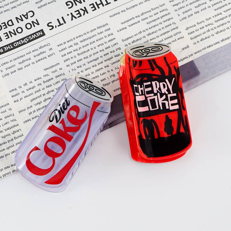 Coke Can Hair Claw, Summer Soda Can - Inspired Hair Clip