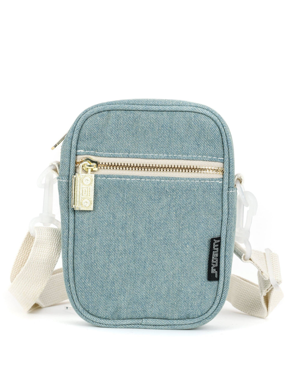 Denim Mini Brick Bag