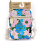 Pink Blue Floral Small Crossbody Bag Brick