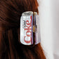 Coke Can Hair Claw, Summer Soda Can - Inspired Hair Clip