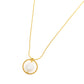 Center of the World Pearl Pendant Necklace