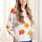 The Happiest Flowers Floral Sweater