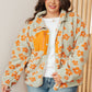 The Happy Floral Fleece Jacket