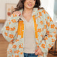 The Happy Floral Fleece Jacket